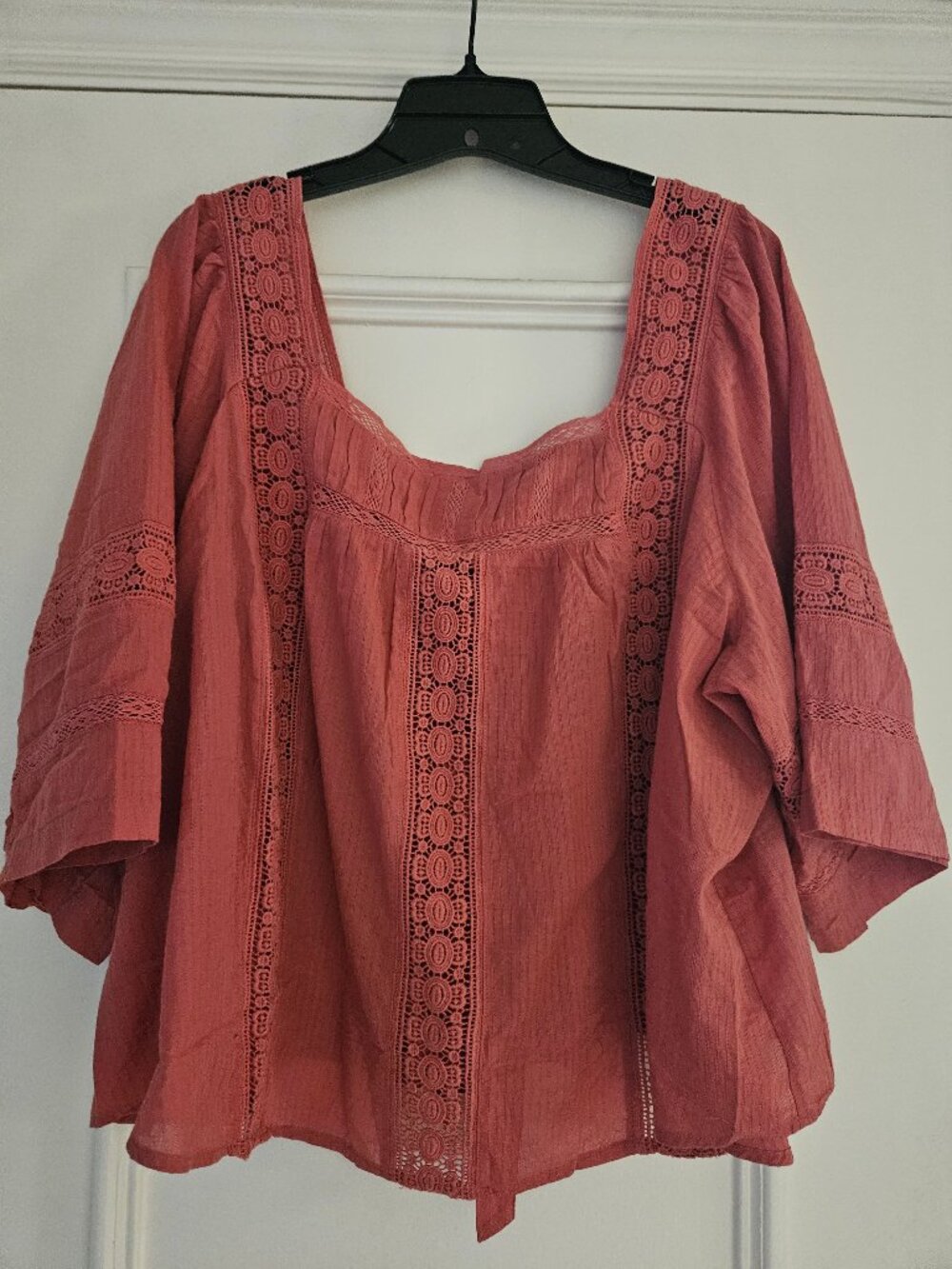 Festi Tie-Back Boho Top - TORRID
